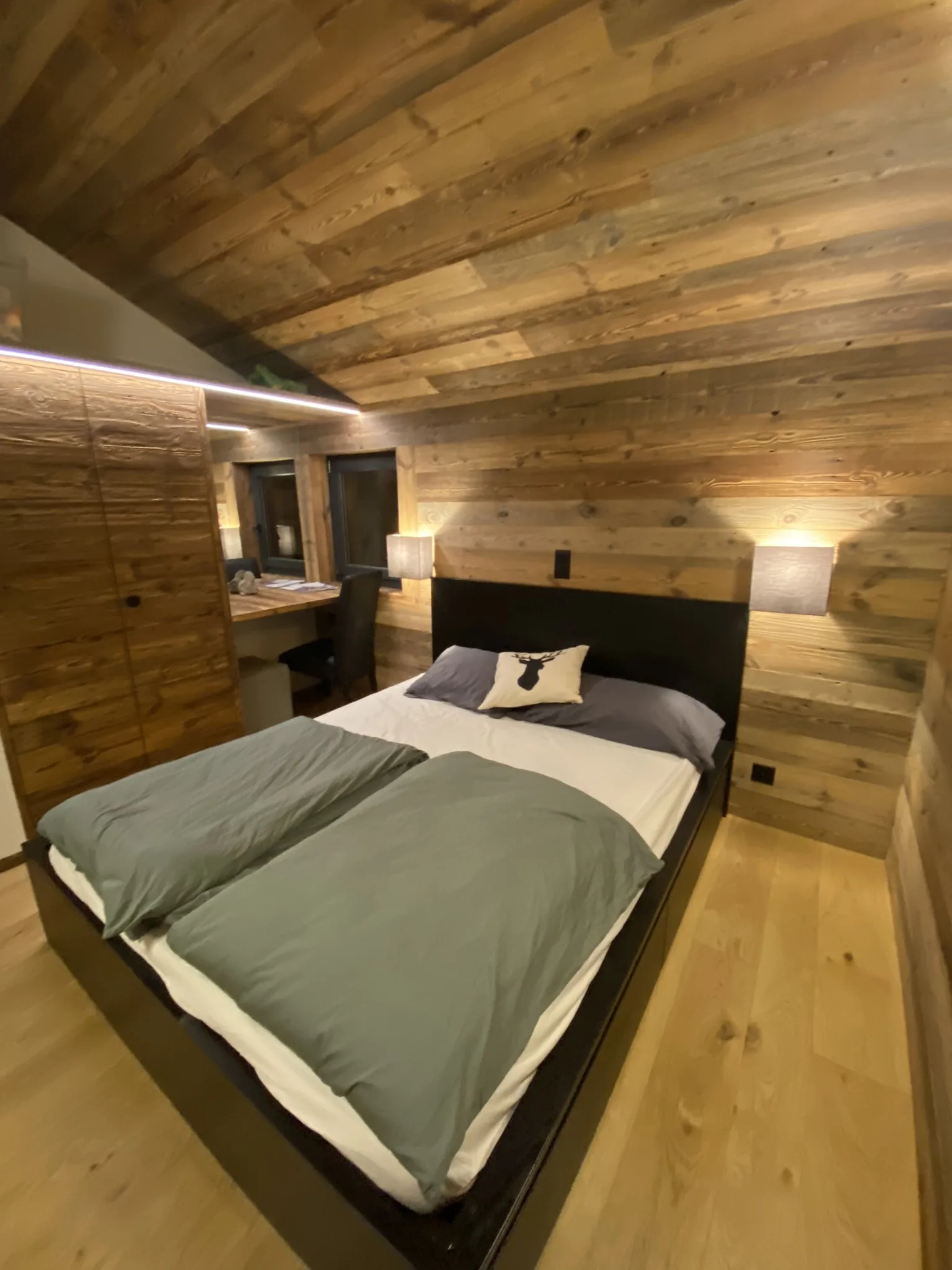 Chambre mansardée