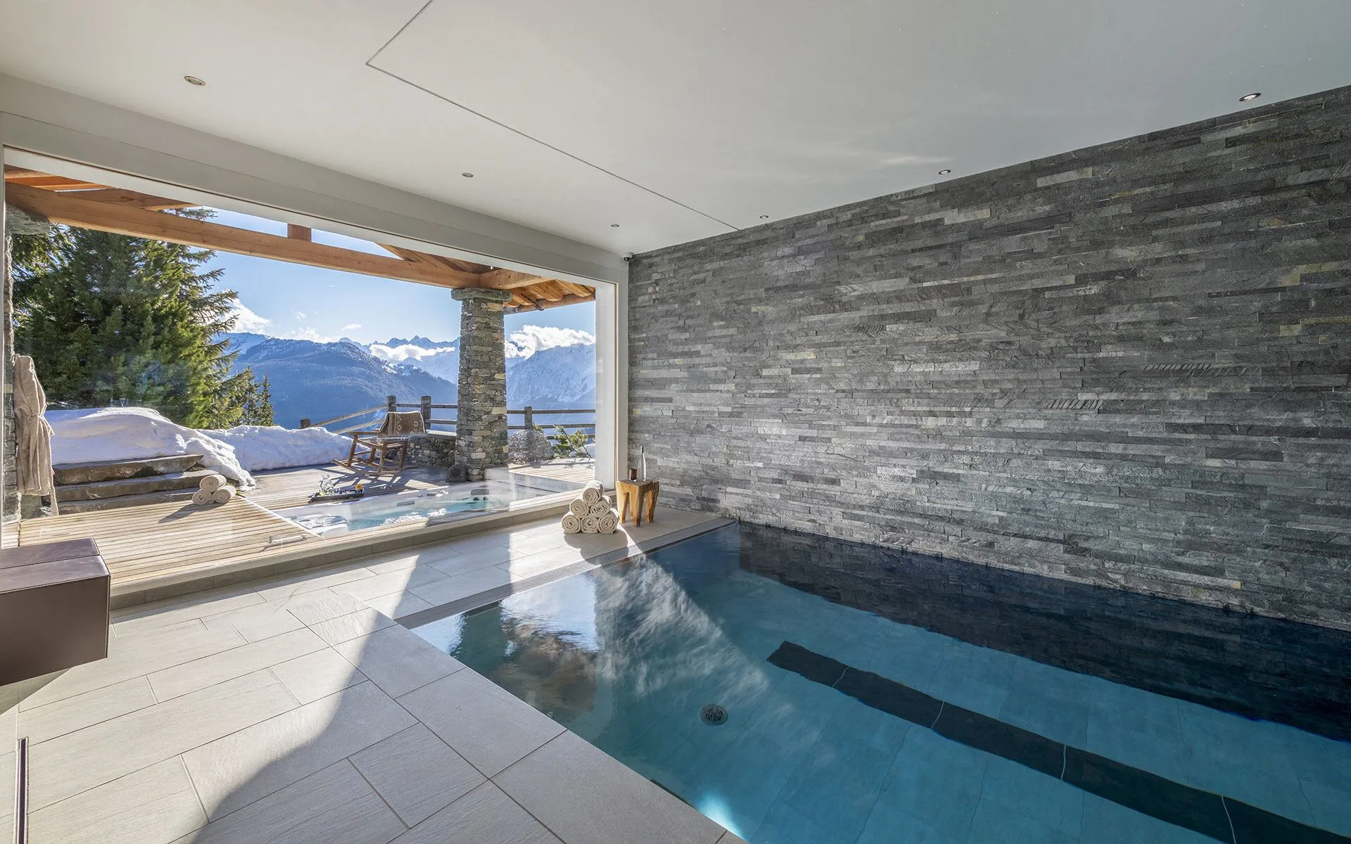 Espace spa et bien-etre a Verbier